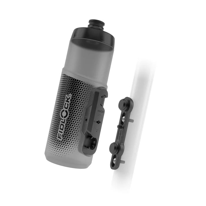 Fidlock Borraccia TWIST 600ml Nero/Trasparente + Attacco Per Bici