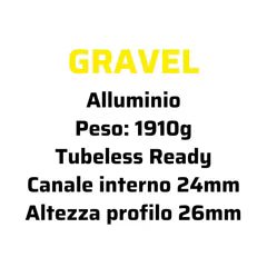 Ruote Galaxium Gravel Shimano Micro Spline