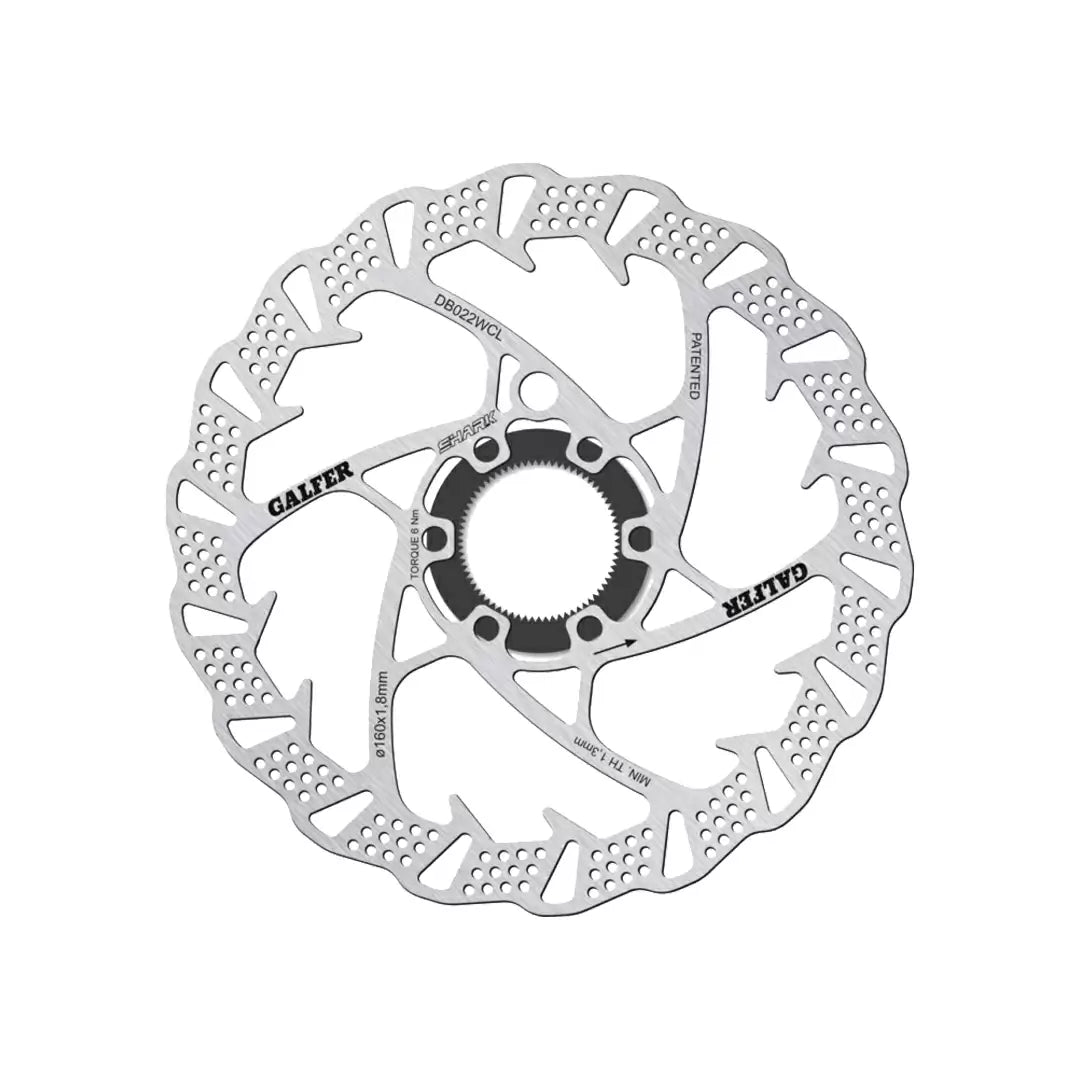 GALFER BIKE Disco Freno Shark 203mm Centerlock Spess 2mm