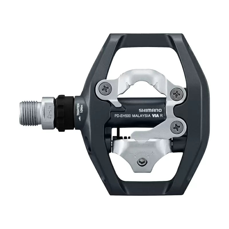 SHIMANO Pedale (SPD) PD-EH500 con attacco SPD - flat