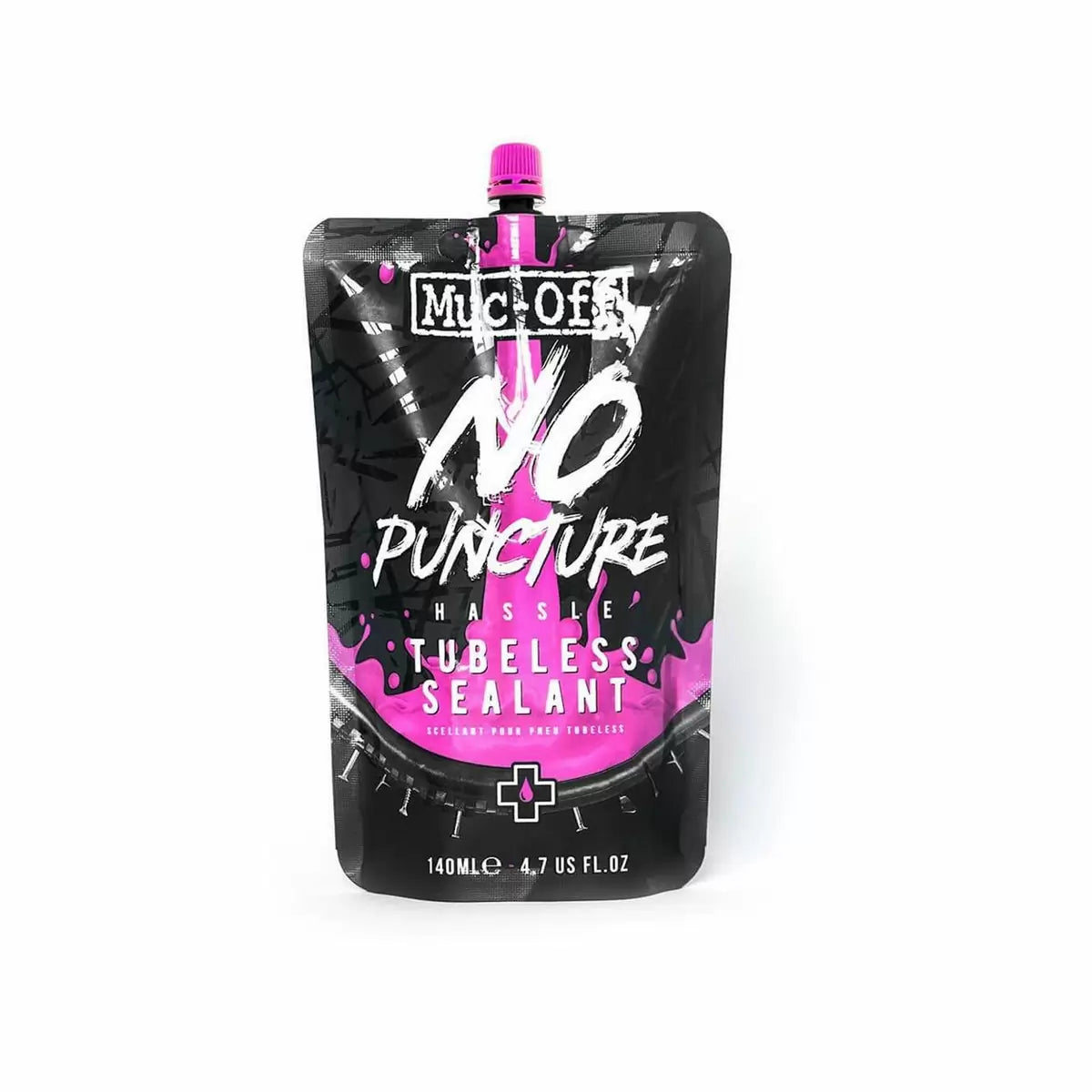 MUC-OFF Liquido Sigillante No Puncture Hassle (lattice) 140ml - Solo Flacone