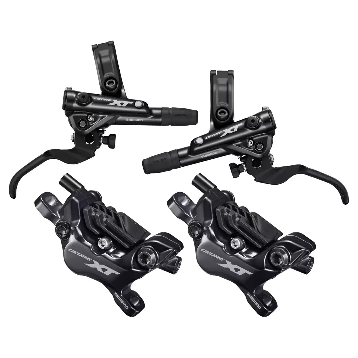 SHIMANO Coppia freni a disco XT M8120 4 pistoni *BUNDLE