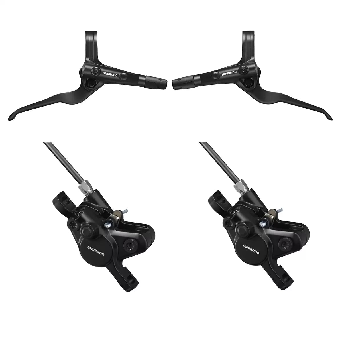 SHIMANO Coppia freni a disco MT401 *BUNDLE