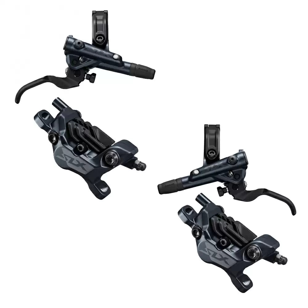 SHIMANO Coppia freni a disco SLX M7120 4 pistoni I-Spec EV *BUNDLE