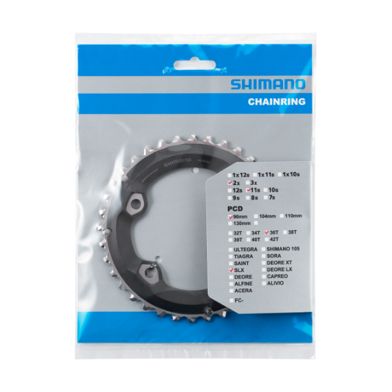 SHIMANO Corona 36D BC SLX FC-M7000 per Doppia 36/26D 11v