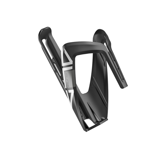 Elite Bottle Cage Ala Black, White graphic