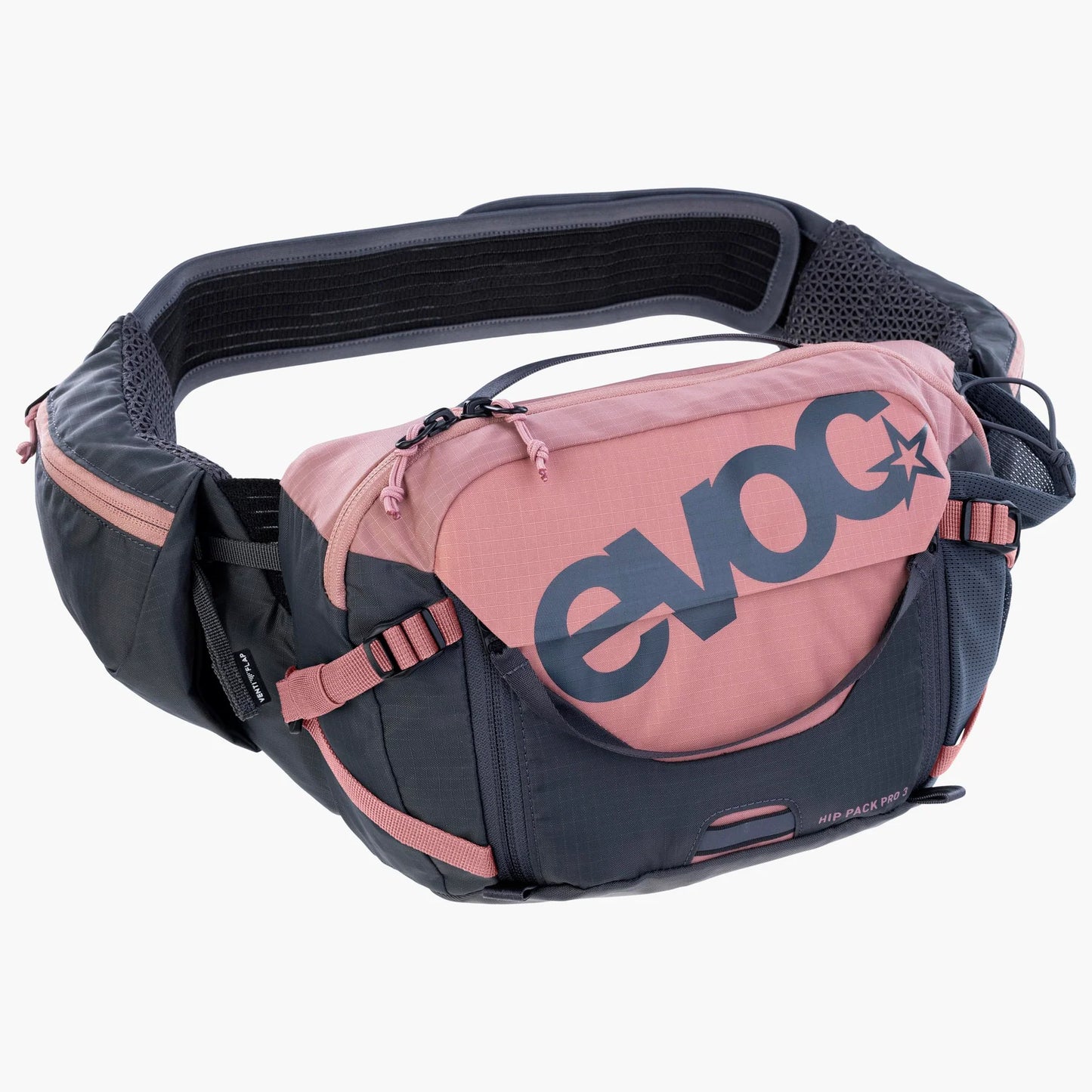 EVOC Marsupio Hip Pack Pro 3 dusty pink - carbon grey
