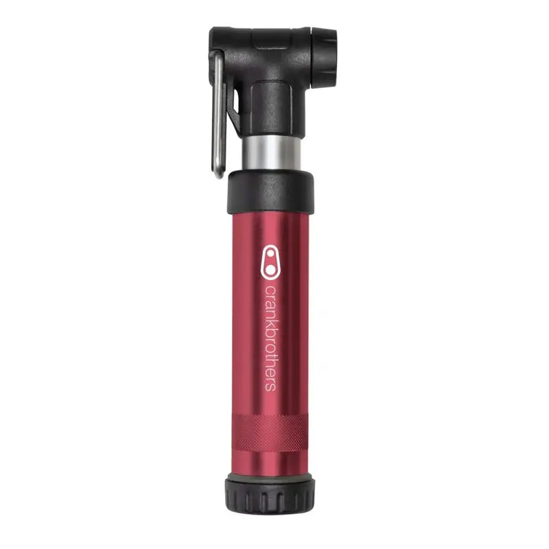 Crank Brothers  Pompa Portatile In Alluminio Gem 9 Bar Rosso