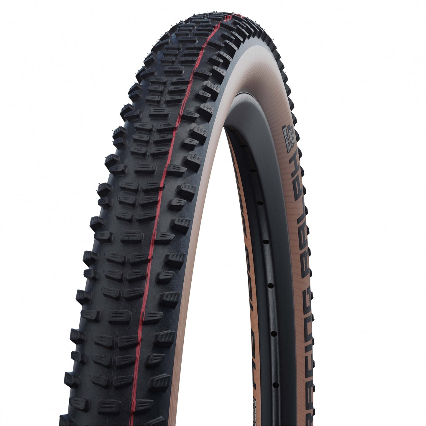 SCHWALBE Copertone Racing Ralph 29x2.25 EVO Super Race Addix Speed Tubeless Ready Nero/Transparent-Skin