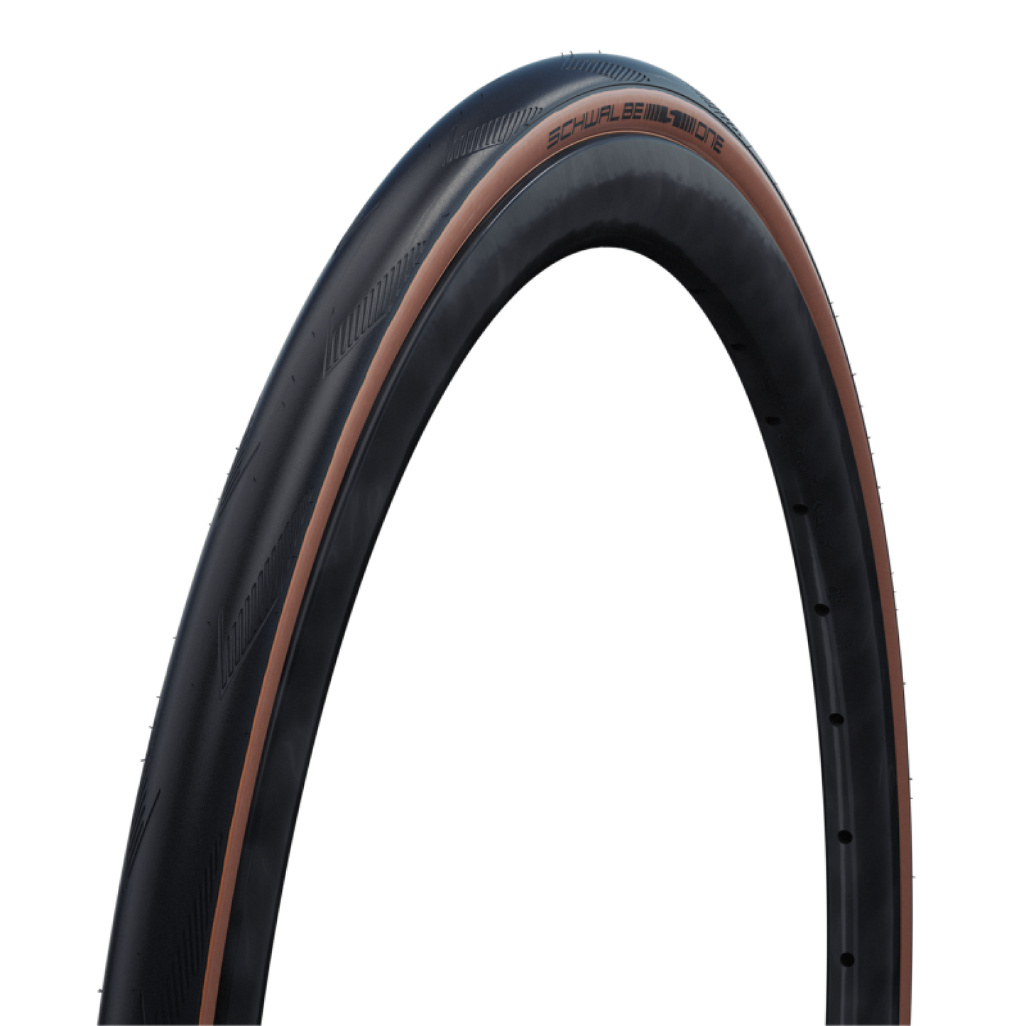 SCHWALBE Copertone Strada One 700x25C RaceGuard Addix Nero/Para