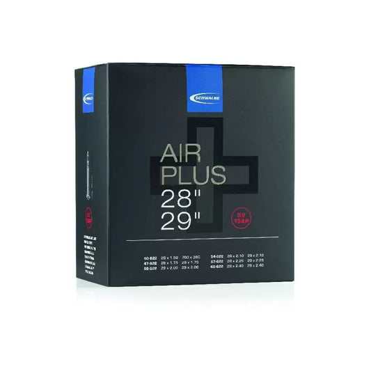SCHWALBE  Camera d'aria 28x1.50-2.40 / 29x1.75-2.40 AIR PLUS SV19 E-Bike Valvola Presta 40mm