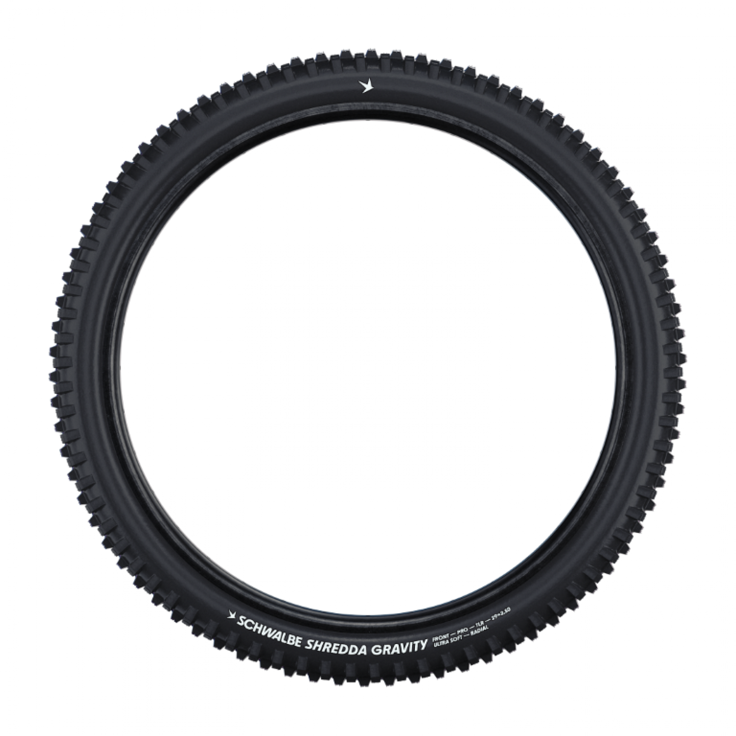 SCHWALBE Copertone Shredda Front Gravity Pro HS 641 E-50 ADDIX Ultra Soft Tubeless Ready Nero 29x2.50''