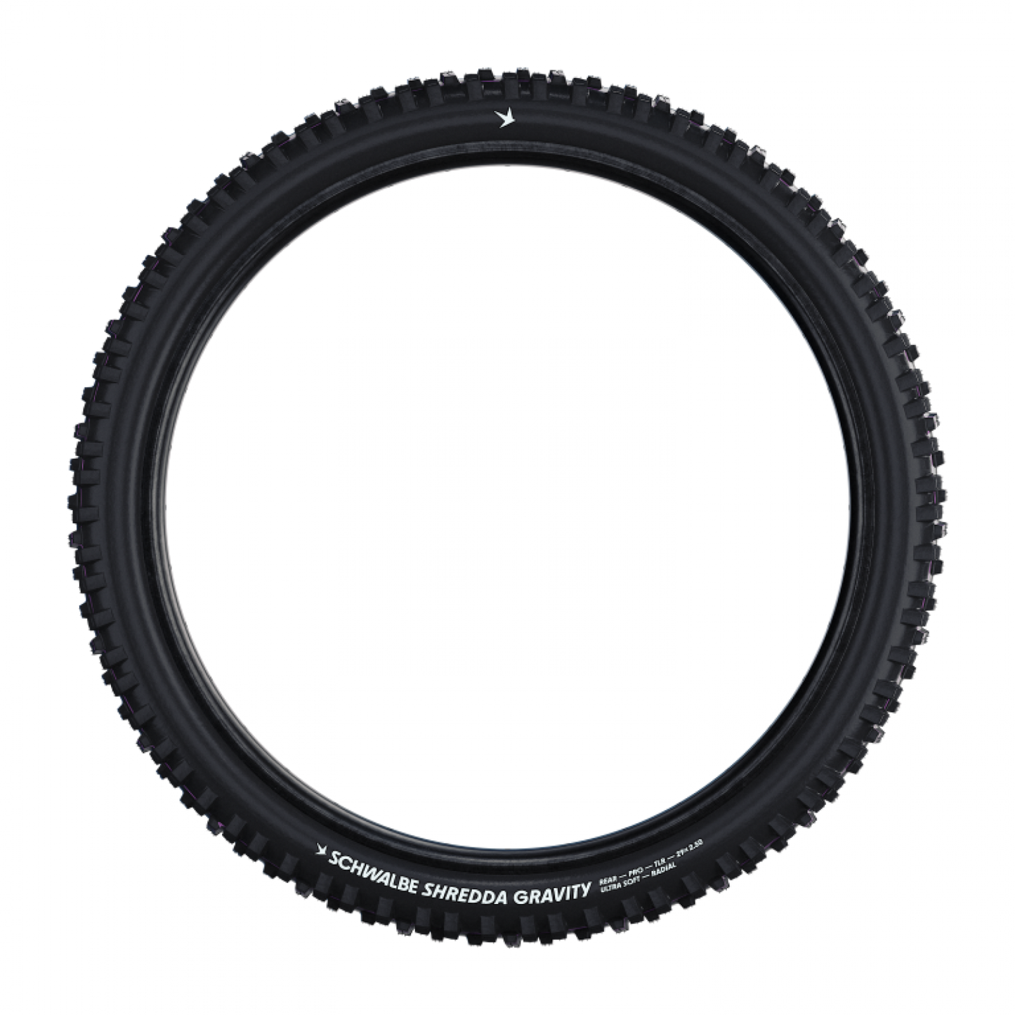 SCHWALBE Copertone Shredda Rear Gravity Pro HS 641 E-50 ADDIX Ultra Soft Tubeless Ready Nero 27.5x2.5