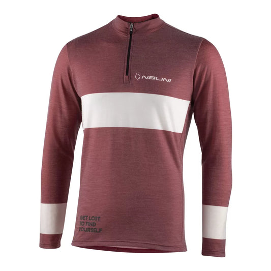 Nalini Ls Wool Jersey Red