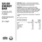 SIS Science In Sport  Barretta energetica Go energy gusto cioccolato caramello 40gr