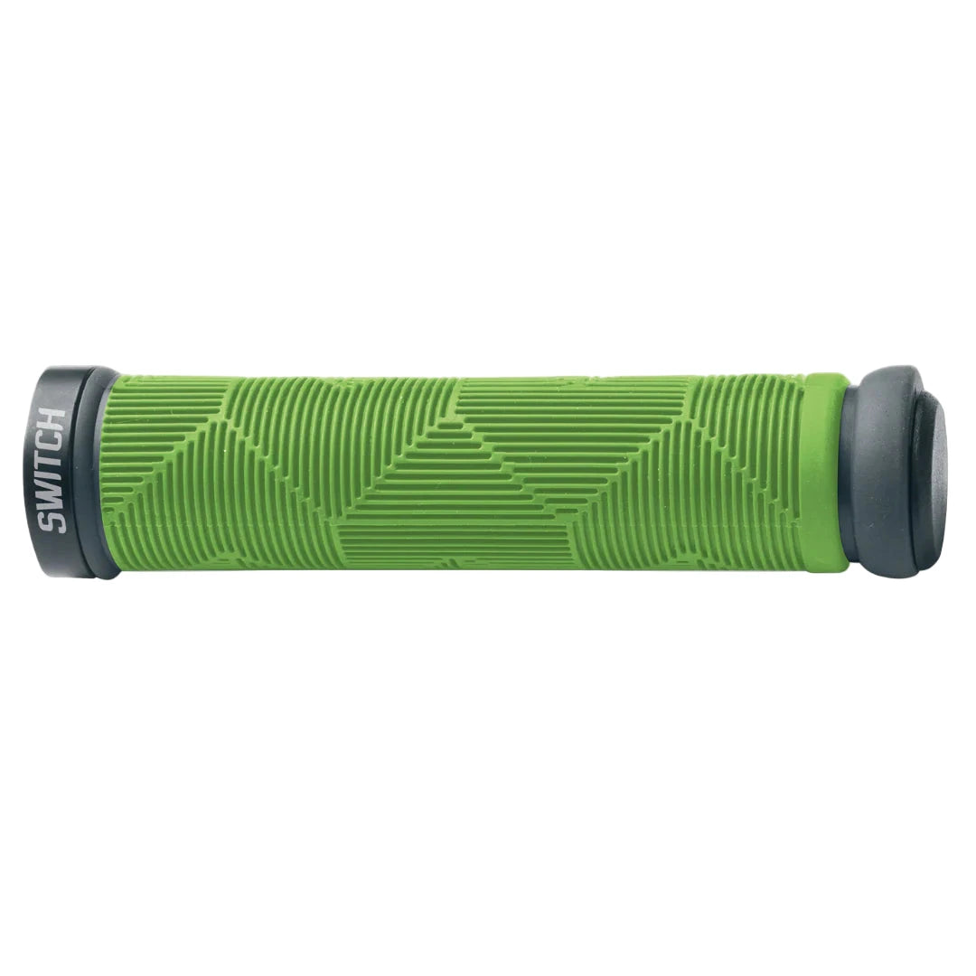 SWITCH Manopole mtb Kaleido lock-on verde