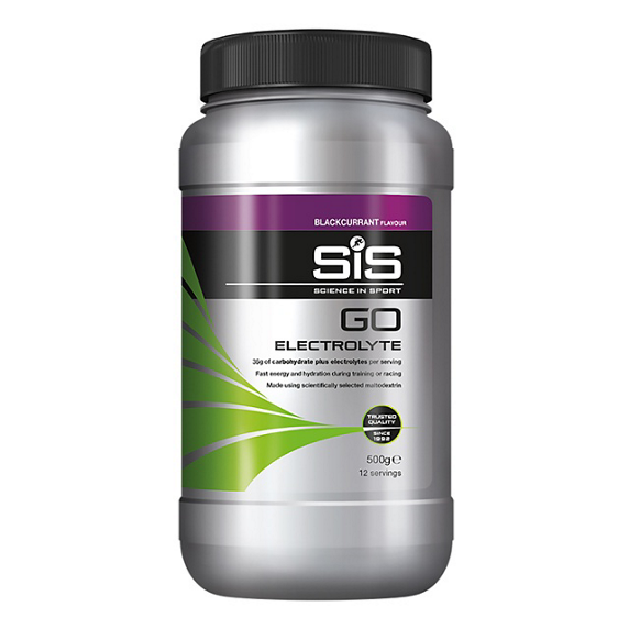 SIS Science In Sport  Polvere Energetica GO Electrolyte Gusto Ribes Nero 500g