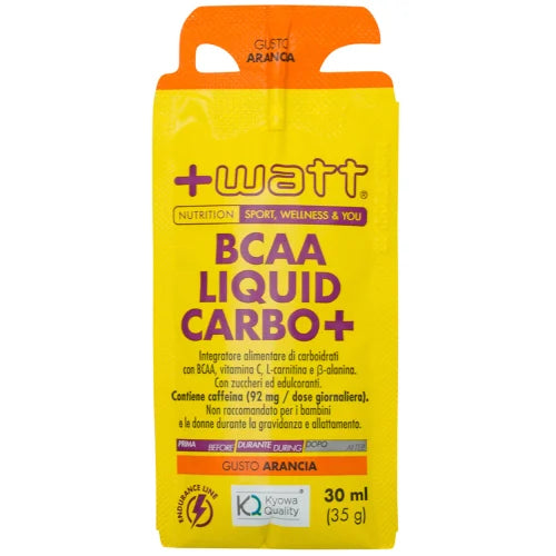 +Watt BCAA Liquid Carbo+ Arancia