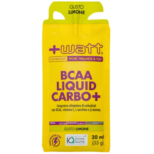 +Watt BCAA Liquid Carbo+ Limone