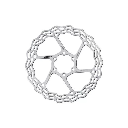 GALFER BIKE  Disco Freno DB102W Wave 160mm 6-fori Silver