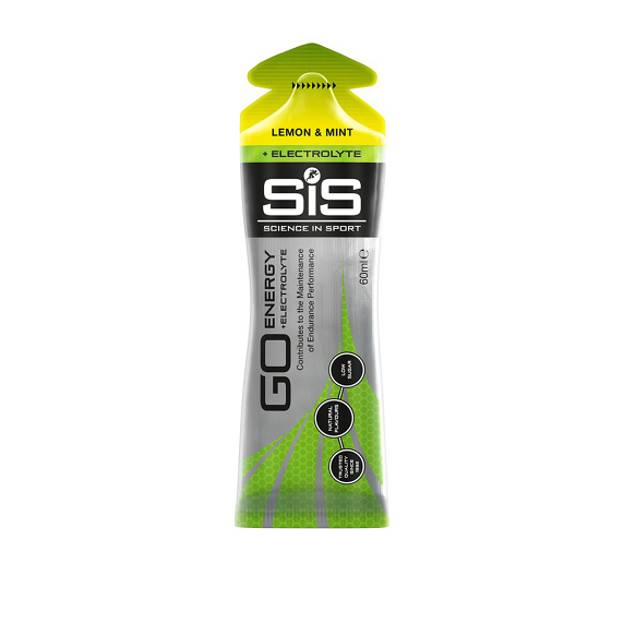 SIS Science In Sport  Gel Isotonico Go Energy+ Electrolyte Gusto Limone E Menta 60ml