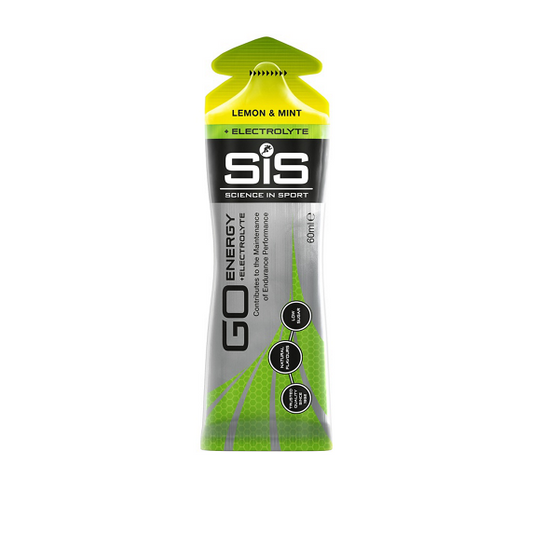 SIS Science In Sport  Gel Isotonico Go Energy+ Electrolyte Gusto Limone E Menta 60ml
