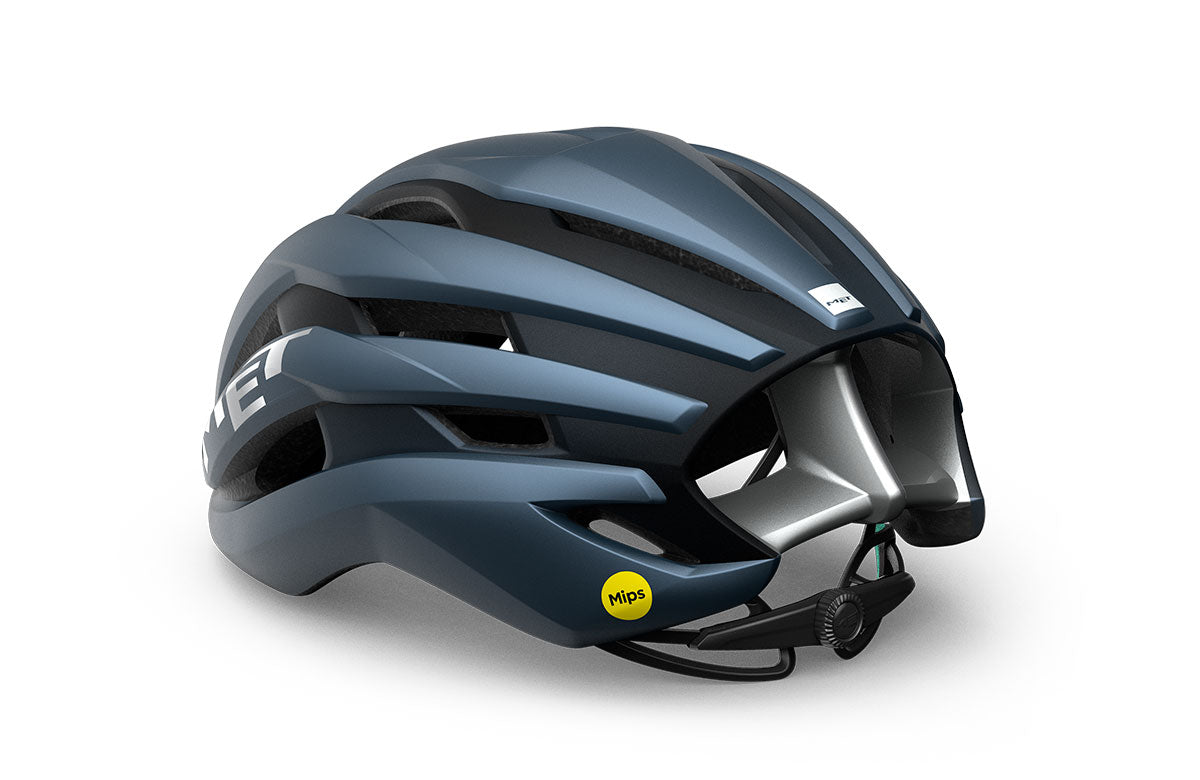 Met Casco Trenta Mips navy silver