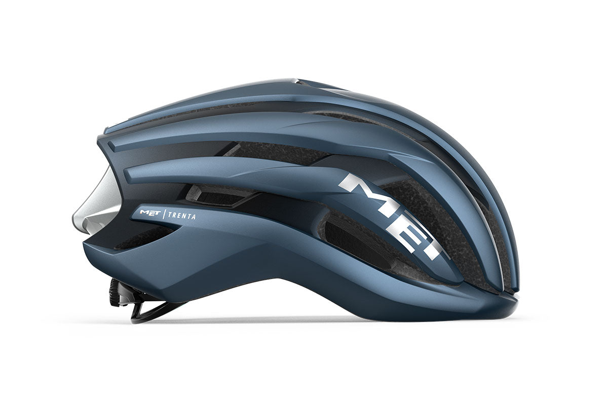 Met Casco Trenta Mips navy silver