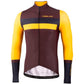 Nalini Stelvio Long Sleeve Jersey Men - chocolate/yellow