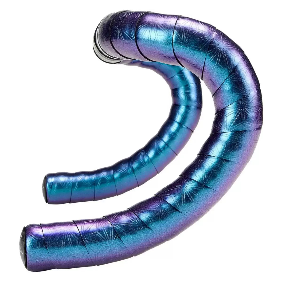 Supacaz  Nastro manubrio Bling Oil slick con tappi incisi Oil Slick