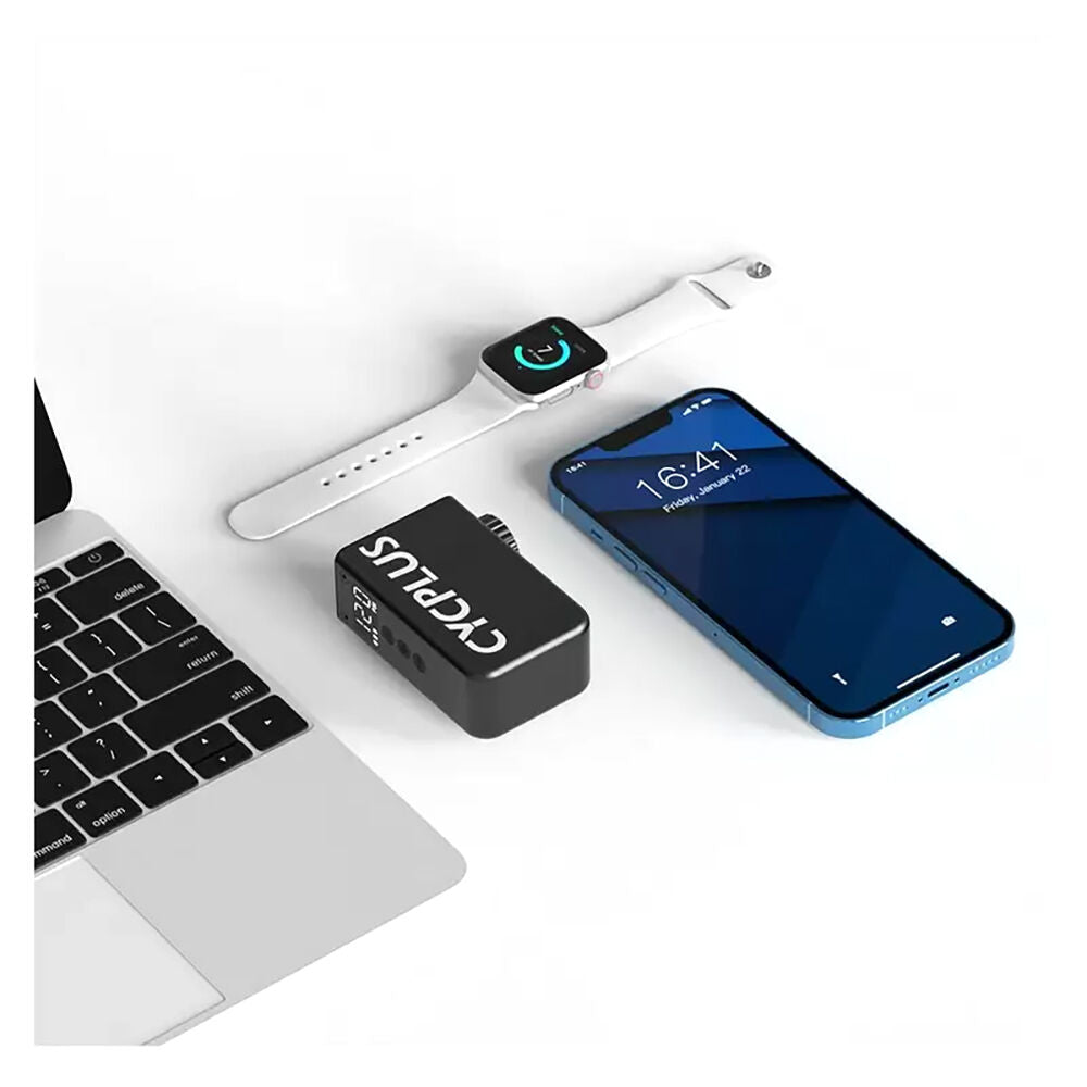 CYCPLUS  Mini Pompa Elettrica con Schermo LED Tiny Pump AS2 Pro 120 PSI Compatibile E-bike