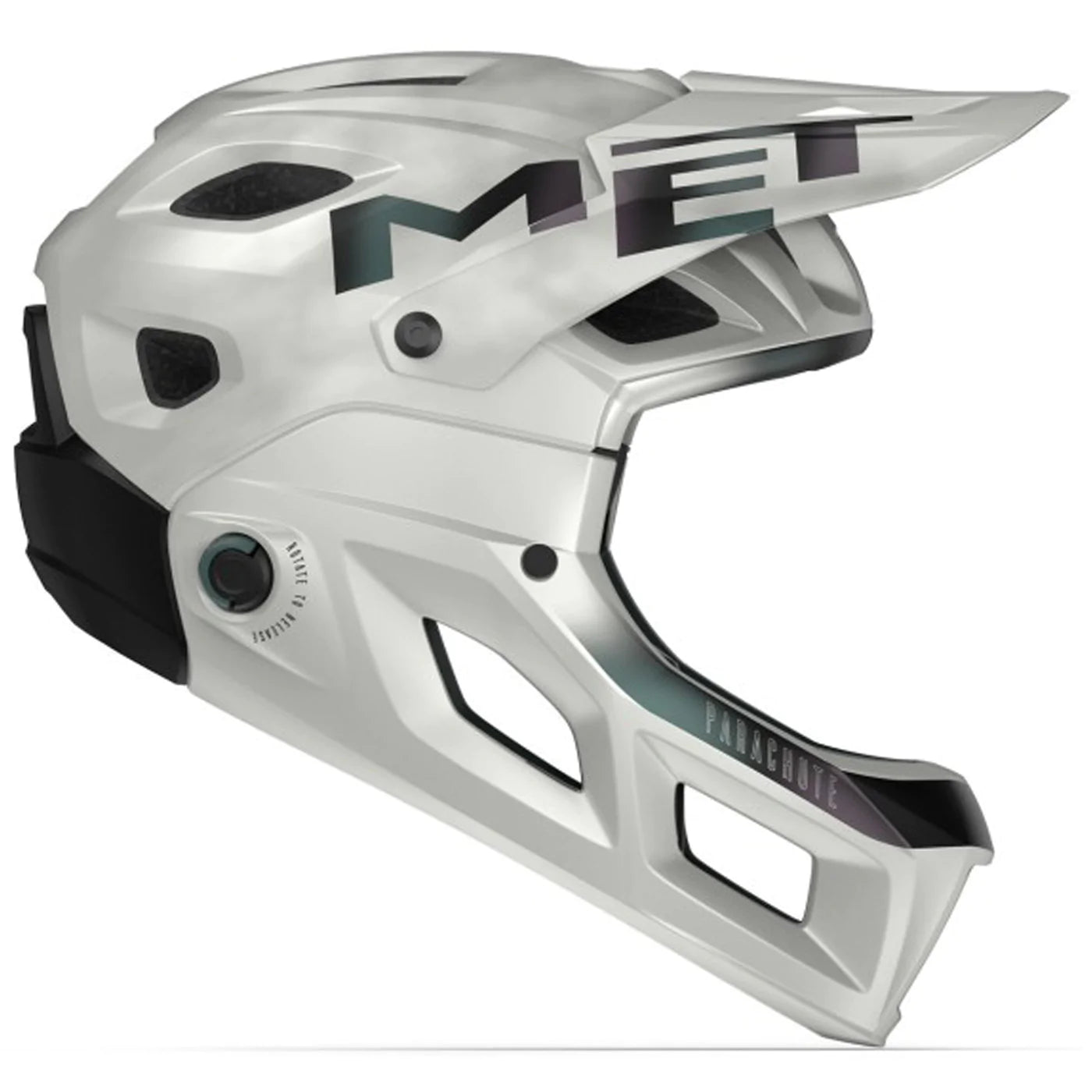 Met Casco Parachute MCR - Bianco